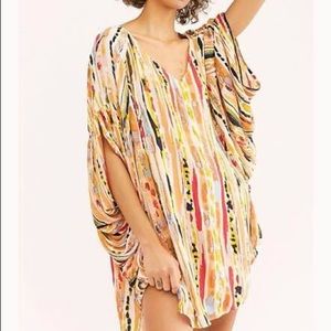 Free People Colorful Fun Dress